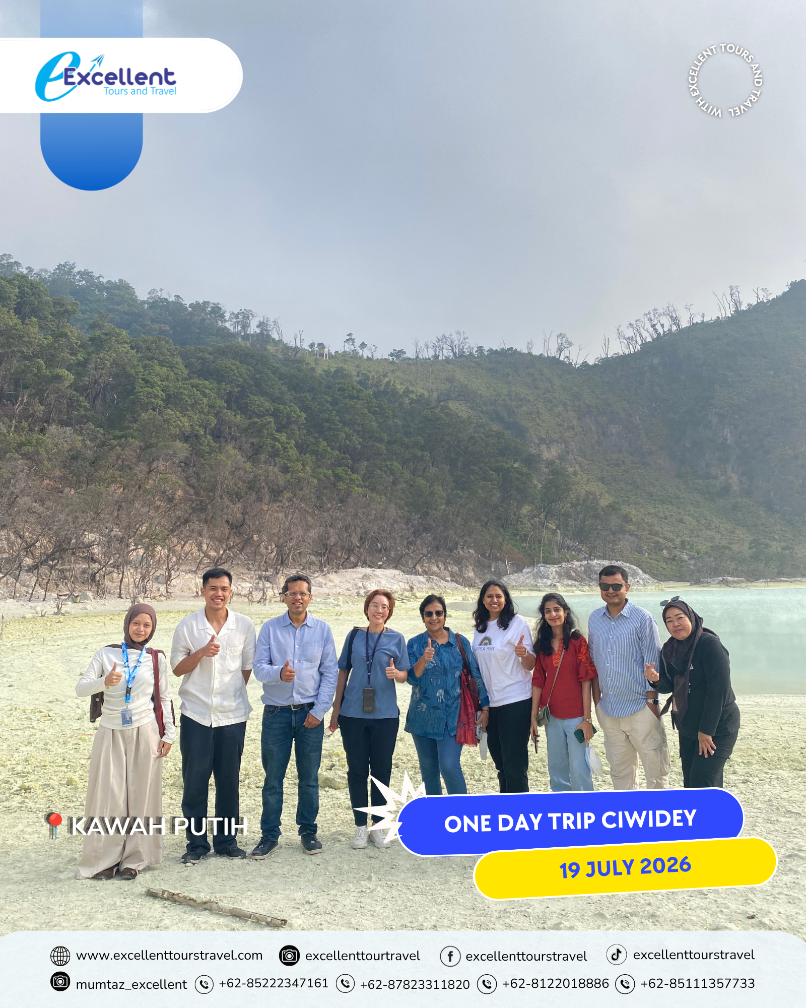 One Day Trip Ciwidey Juli 2026